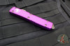 Microtech Ultratech OTF Knife- Double Edge- Violet Handle- Bronzed Apocalyptic Blade and Hardware 122-13 APVI