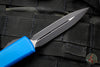 Microtech Ultratech Blue Double Edge OTF Knife Black Blade 122-1 BL