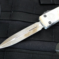 Microtech Sandtrooper Ultratech- Double Edge OTF Knife- Plain Edge Blade 122-1 SAD