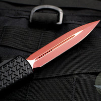 Microtech Sith Lord Ultratech OTF Knife- Double Edge- Black Tri-Grip Handle- Red Blade 122-1 SL