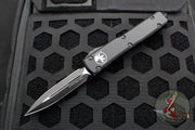 Microtech Ultratech Black Double Edge OTF Knife Black Tactical Blade 122-1 T