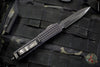 Microtech Ultratech Delta Double Edge OTF Frag Black with Black DLC HW Nickel Boron Internals 122-1UT-DS