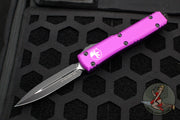 Microtech Ultratech Violet D/E OTF Knife Black Blade 122-1 VI