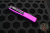 Microtech Ultratech Violet D/E OTF Knife Black Blade 122-1 VI