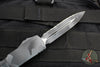 Microtech Ultratech OTF Knife- Double Edge- Urban Camo Handle- Urban Camo Full Serrated Blade 122-3 UCS