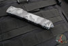 Microtech Ultratech OTF Knife- Double Edge- Urban Camo Handle- Urban Camo Full Serrated Blade 122-3 UCS