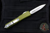 Microtech Ultratech OTF Knife- OD Green Handle With Satin Blade 122-4 OD