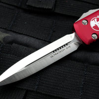 Microtech Ultratech Red Double Edge OTF Knife Satin Blade 122-4 RD