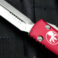 Microtech Ultratech Red Double Edge OTF Knife Satin Blade 122-4 RD