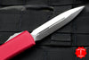 Microtech Ultratech Red Double Edge OTF Knife Satin Blade 122-4 RD