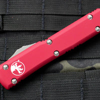 Microtech Ultratech Red Double Edge OTF Knife Satin Blade 122-4 RD