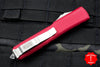 Microtech Ultratech Red Double Edge OTF Knife Satin Blade 122-4 RD