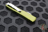 Microtech Ultratech OD Green D/E OTF Knife Satin Part Serrated Blade 122-5 OD