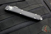 Microtech Ultratech OTF Knife- Double Edge- Black Handle- Apocalyptic Double Full Serrated Blade 122-D12 AP