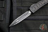 Microtech Ultratech II OTF Knife- Stepped Chassis- Double Edge- Tactical- Black Double Full Serrated Blade 122II-D3 TS