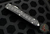 Microtech Ultratech II- Stepped Chassis- Black Double Edge OTF Knife Stonewash Full Serrated Blade 122II-12 S