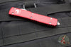 Microtech Ultratech OTF Knife- Tanto Edge- Red Handle- Apocalyptic Blade 123-10 APRD