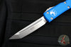 Microtech Ultratech Blue Tanto Edge OTF Knife Stonewash Blade 123-10 BL