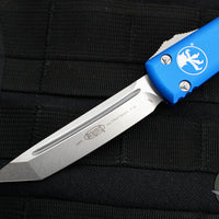 Microtech Ultratech Blue Tanto Edge OTF Knife Stonewash Blade 123-10 BL
