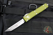 Microtech Ultratech OD Green Tanto Edge OTF Knife Stonewash Blade 123-10 OD