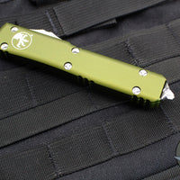 Microtech Ultratech OD Green Tanto Edge OTF Knife Stonewash Blade 123-10 OD