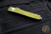 Microtech Ultratech OTF Knife- Tanto Edge- OD Green Handle- Apocalyptic Full Serrated Blade 123-12 APOD