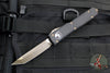 Microtech Ultratech OTF Knife- Tanto Edge- Black Handle- Bronzed Apocalyptic Blade 123-13 AP