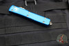 Microtech Ultratech OTF Knife- Tanto Edge- Blue Handle- Bronzed Finished Blade 123-13 BL