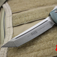 Microtech Ultratech OD Green Tanto Edge TE OTF Knife Bronzed Blade 123-13 OD