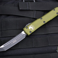 Microtech Ultratech OD Green Tanto Edge OTF Knife Black Blade 123-1 OD