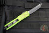 Microtech Ultratech OTF Knife- Zombietech- Tanto Edge- Black Plain Edge Blade 123-1 Z