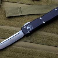 Microtech Ultratech Black Tanto Edge OTF Knife Satin Blade 123-4