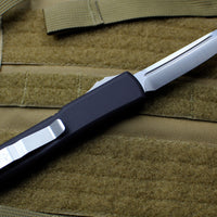 Microtech Ultratech Black Tanto Edge OTF Knife Satin Blade 123-4