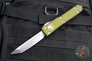Microtech Ultratech OTF Knife- OD Green Handle- Satin Blade 123-4 OD