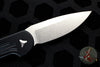 Microtech LUDT OTS Knife- Black Handle- Stonewash Blade 135-10