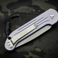 Microtech Gray LUDT Out The Side Auto Knife Apocalyptic Blade 135-10 APGY