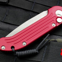 Microtech LUDT Red Single Edge OTS Knife Apocalyptic Blade 135-10 APRD