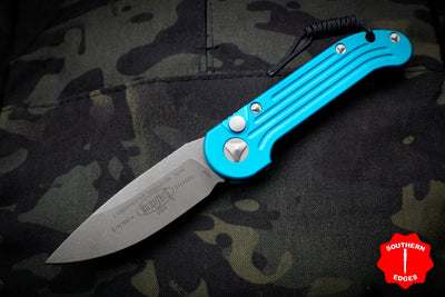 Microtech LUDT OTS Turquoise Knife Apocalyptic Blade 135-10 APTQ