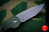 Microtech LUDT OD Green Knife Apocalyptic Finished Part Serrated Blade 135-11 APOD