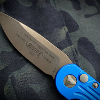 Microtech LUDT Blue Knife Bronzed Blade 135-13 BL