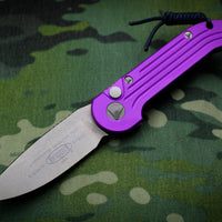 Microtech LUDT OTS Auto Violet Knife Bronzed Blade 135-13 VI