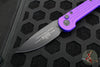 Microtech LUDT OTS Auto Purple Knife Black Blade 135-1 PU