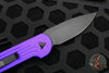 Microtech LUDT OTS Auto Purple Knife Black Blade 135-1 PU