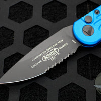 Microtech LUDT Blue Out The Side Knife Part Serrated Blade 135-2 BL