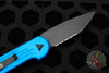 Microtech LUDT Blue Out The Side Knife Part Serrated Blade 135-2 BL