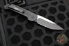 Microtech LUDT- Tactical- Black Handle- Black Part Serrated Blade 135-2 T