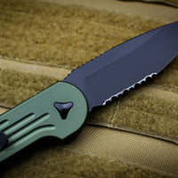 Microtech LUDT OD Green Knife Part Serrated Blade 135-2 OD