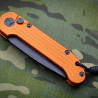Microtech LUDT Orange Knife Black Part Serrated Blade 135-2 OR