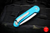 Microtech LUDT OTS Auto Turquoise Handle with Satin Blade 135-4 TQ