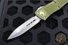 Microtech Troodon OTF Knife- Double Edge- Distressed OD Green Handle- Apocalyptic Blade 138-10 DOD